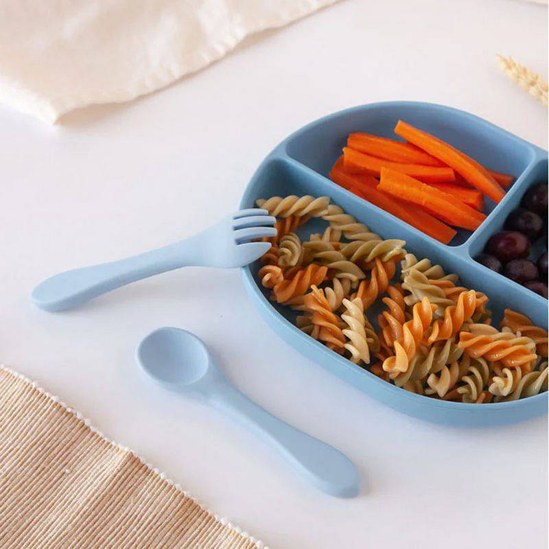 Serviço de mesa azul 3u