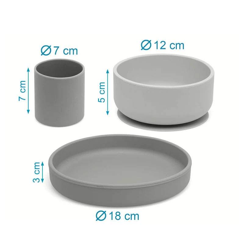 Vajilla Gris 3u