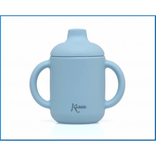 Gobelet en silicone 120ml Bleu