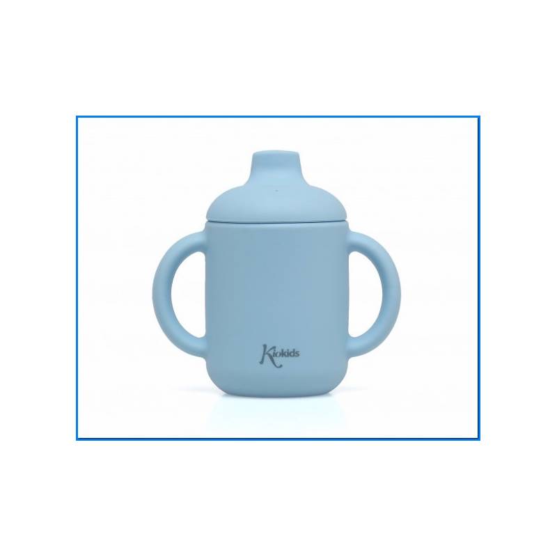 Copo de silicone de 120 ml azul