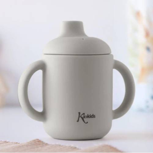 Taza 120ml Silicona Gris
