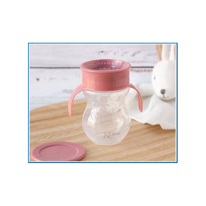 Tasse d'apprentissage rose 270 Ml