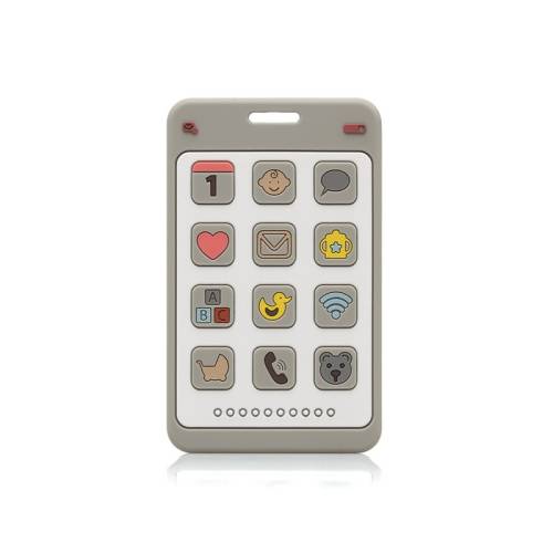 Téléphone 10x6cms Masseur Gris