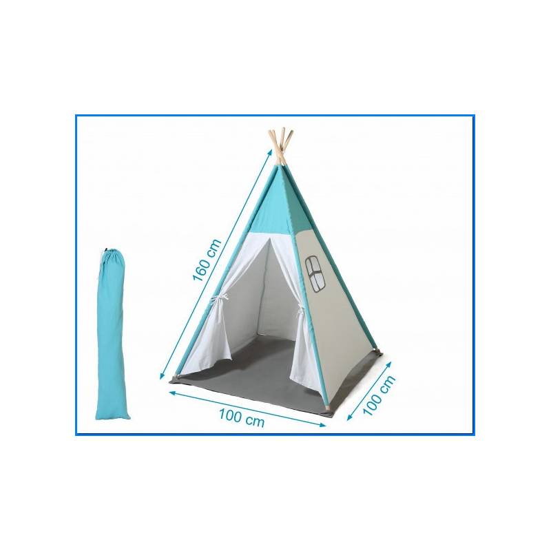 Tenda 100x100x160cms Azul