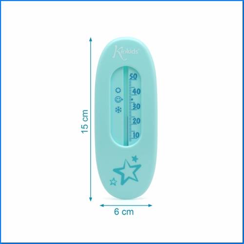 Thermometer 15x6cm Blau