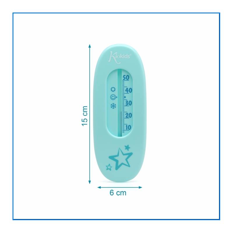 Thermometer 15x6cm Blue