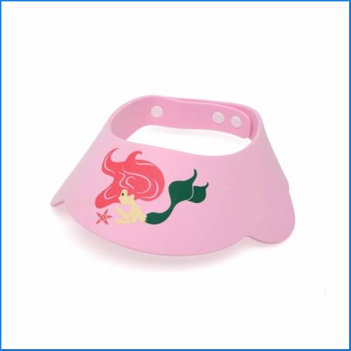 Cabeça com viseira anti-rasgo cor-de-rosa