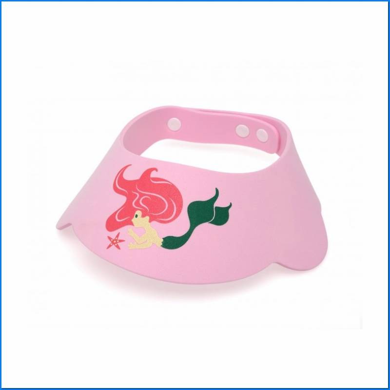 Cabeça com viseira anti-rasgo cor-de-rosa