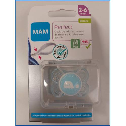 Chupetas Perfect 2-6 Silicone Conf. Si