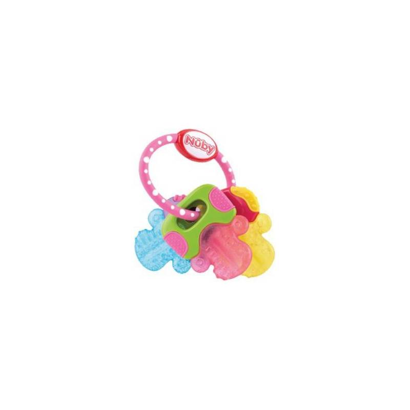 Chiavi Teething Ring Igea Gel Pink