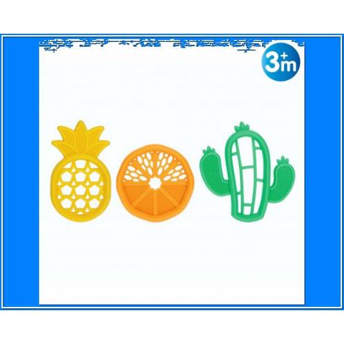 Mordedor de fruta em silicone