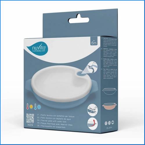 1429 Nuvita Pappacalda Schale Puderblau
