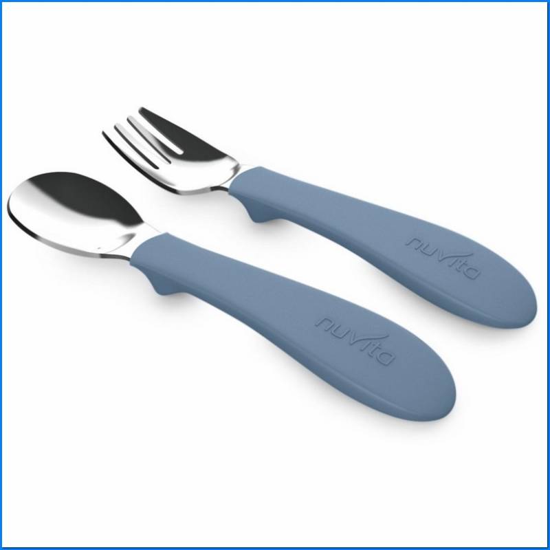 8472 Nuvita Cutlery Set Steel/Sil. Powd