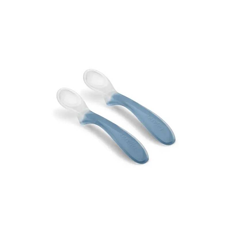 8480 Nuvita 2 Silicone Spoons Powdee B