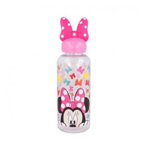 Garrafa de água 3d 560 Ml Minnie