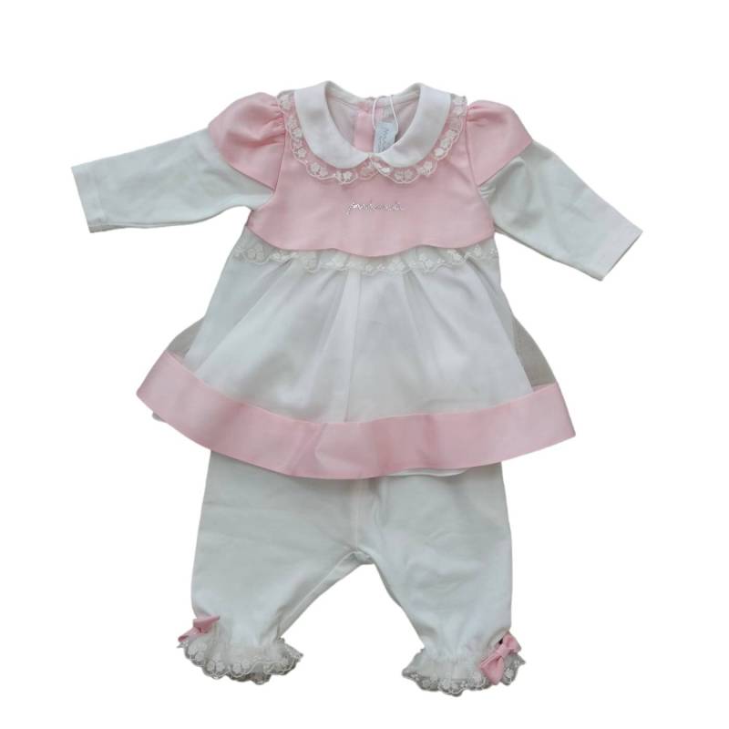 Girl's cotton newborn set Minu' - 