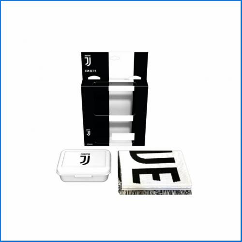 Coffret cadeau Juve Snack + écharpe
