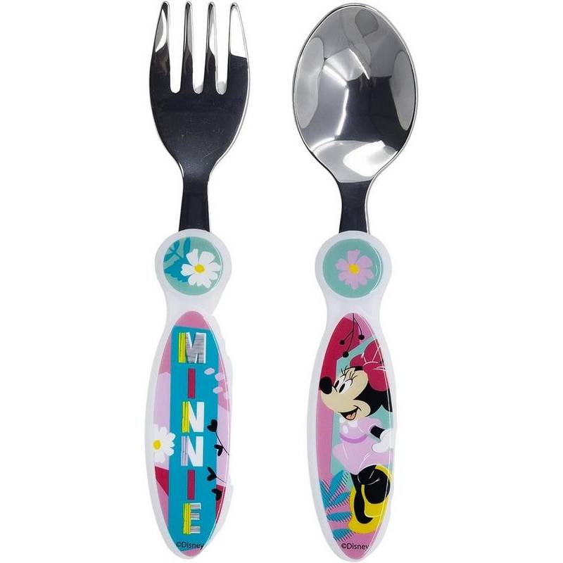 Minnie 2 Metal Cutlery Set