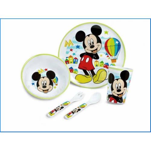 Conjunto 5pcs Mickey Bebé