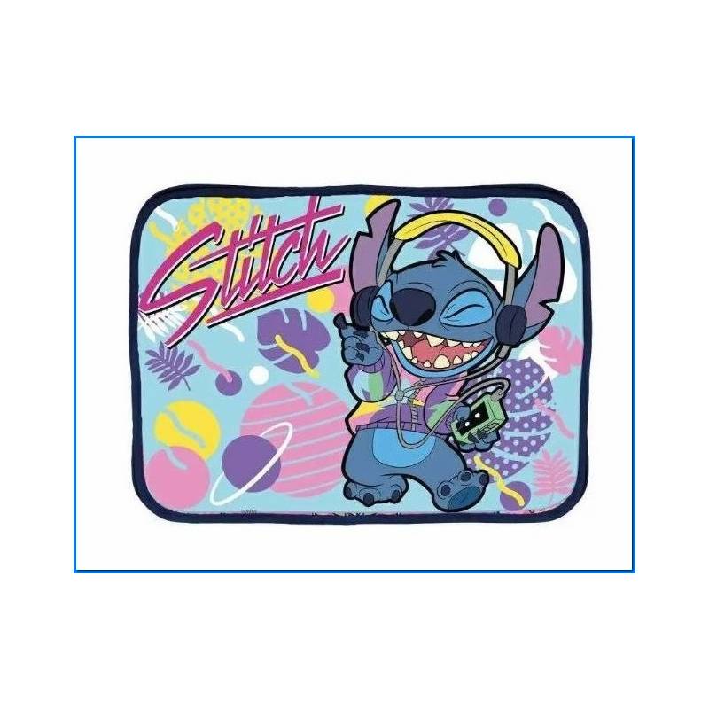 Individual de mesa dobrável Stitch Impermeab