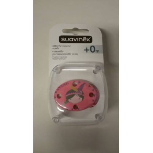 Ovaler Clip Indio Rosa