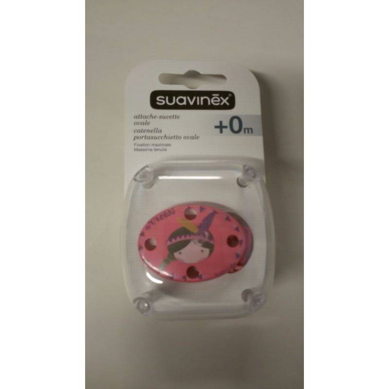 Clip Oval Indio Rosa