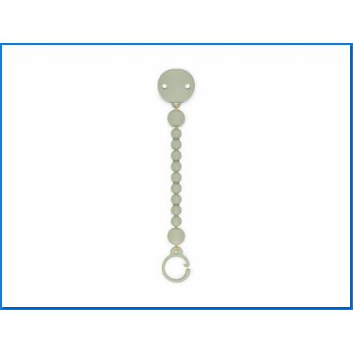 Clipe de silicone verde lago