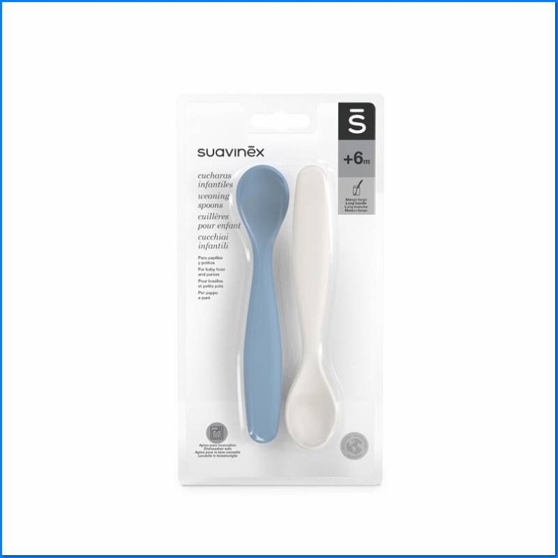 Colheres 2pcs Go Natural Azul claro