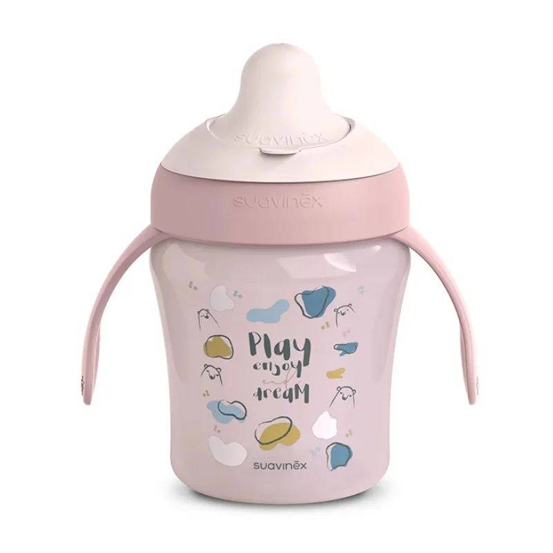 Taza de aprendizaje rosa