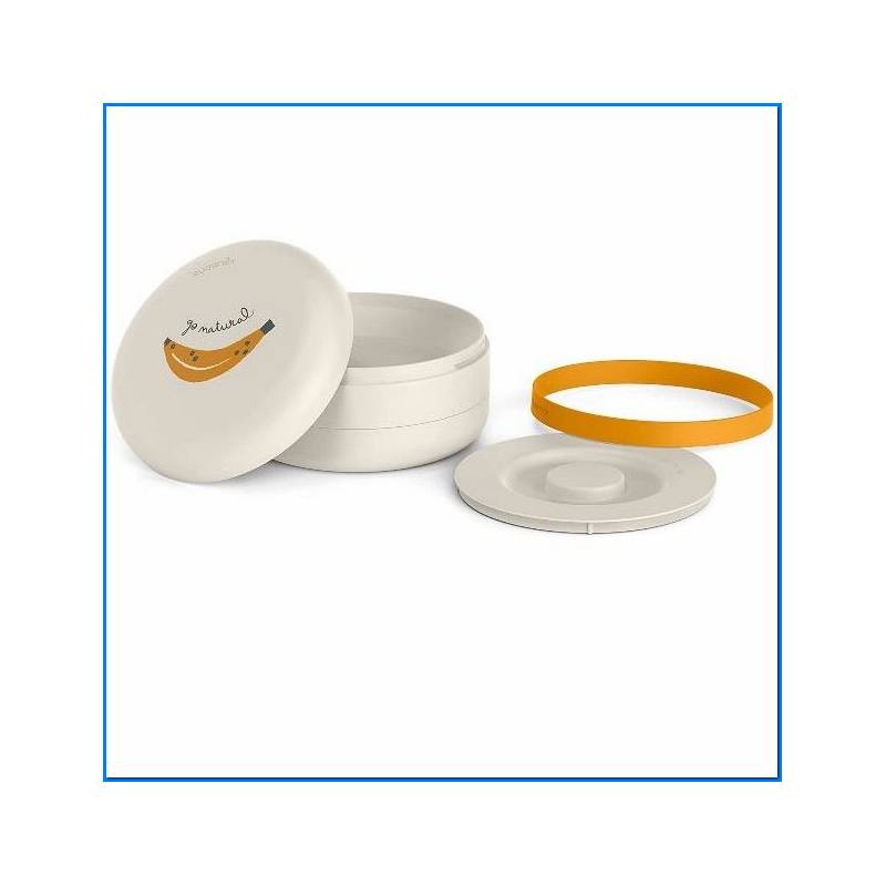 Conjunto de snacks Bentoo Go Natural Banan