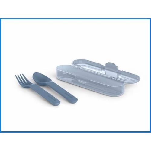 Set de couverts Go Natural Bleu clair