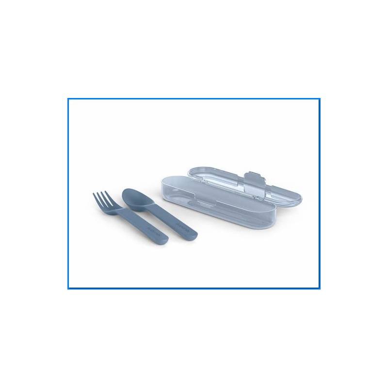 Go Natural Cutlery Set Light Blue