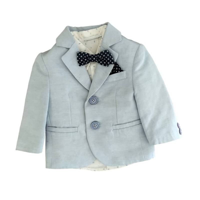 Fato de bebé elegante para a cerimónia de batizado - 