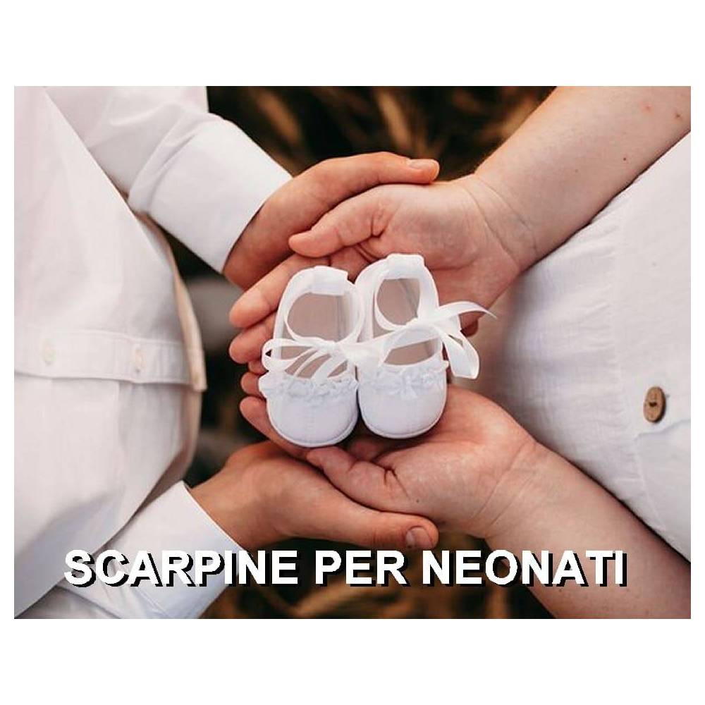 Sale Neugeborenen- und Babyschuhe von Coccole & Ricami Made in Italy